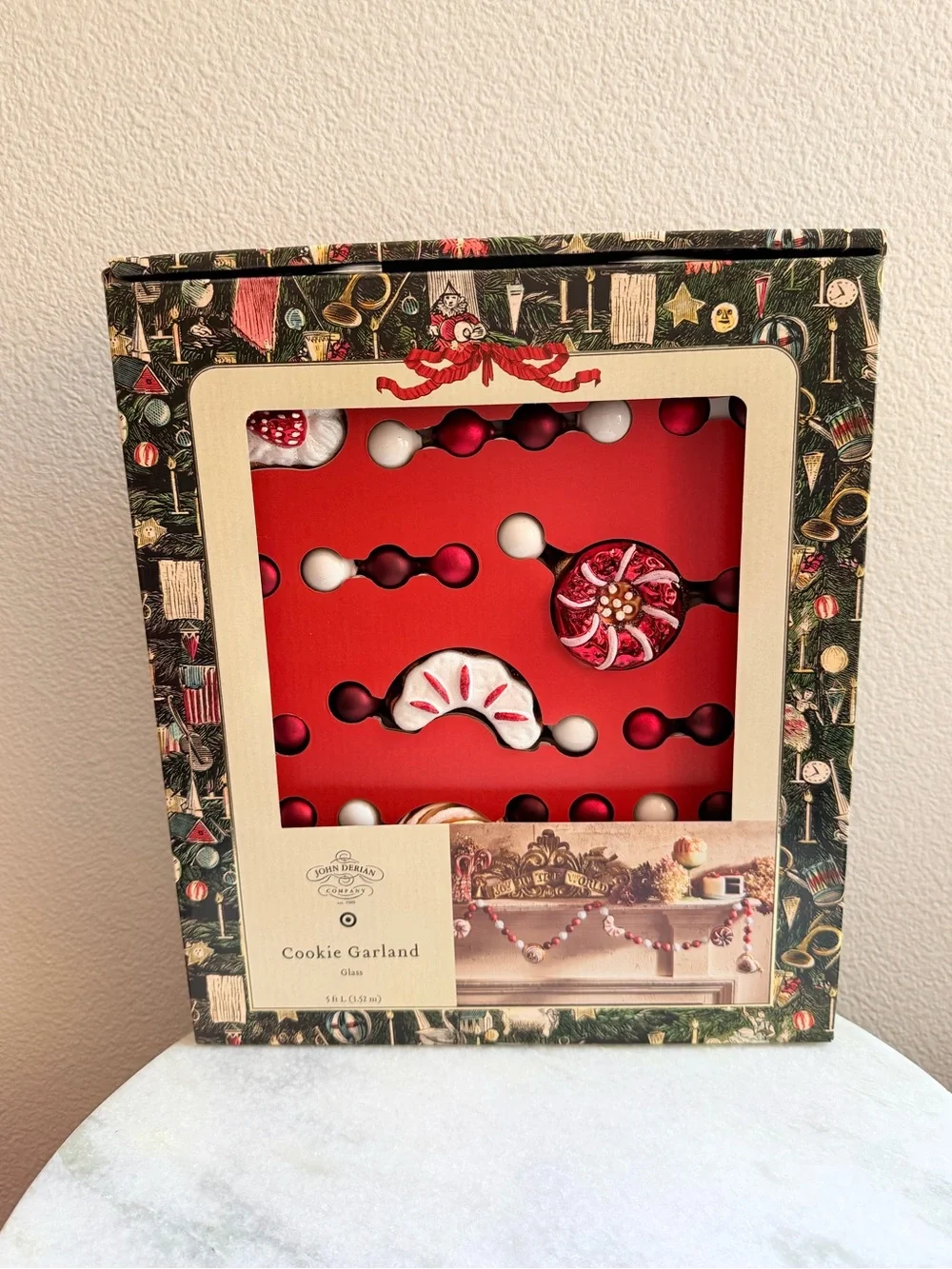 Cookie Garland NIB 5-foot-long garland by John Derian Target holiday collection